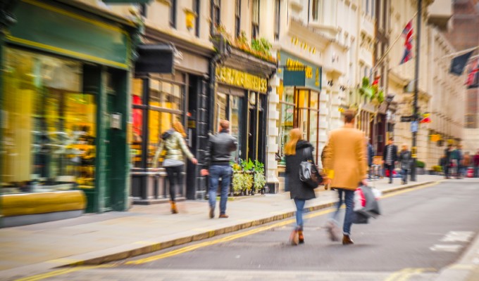 store fronts street london