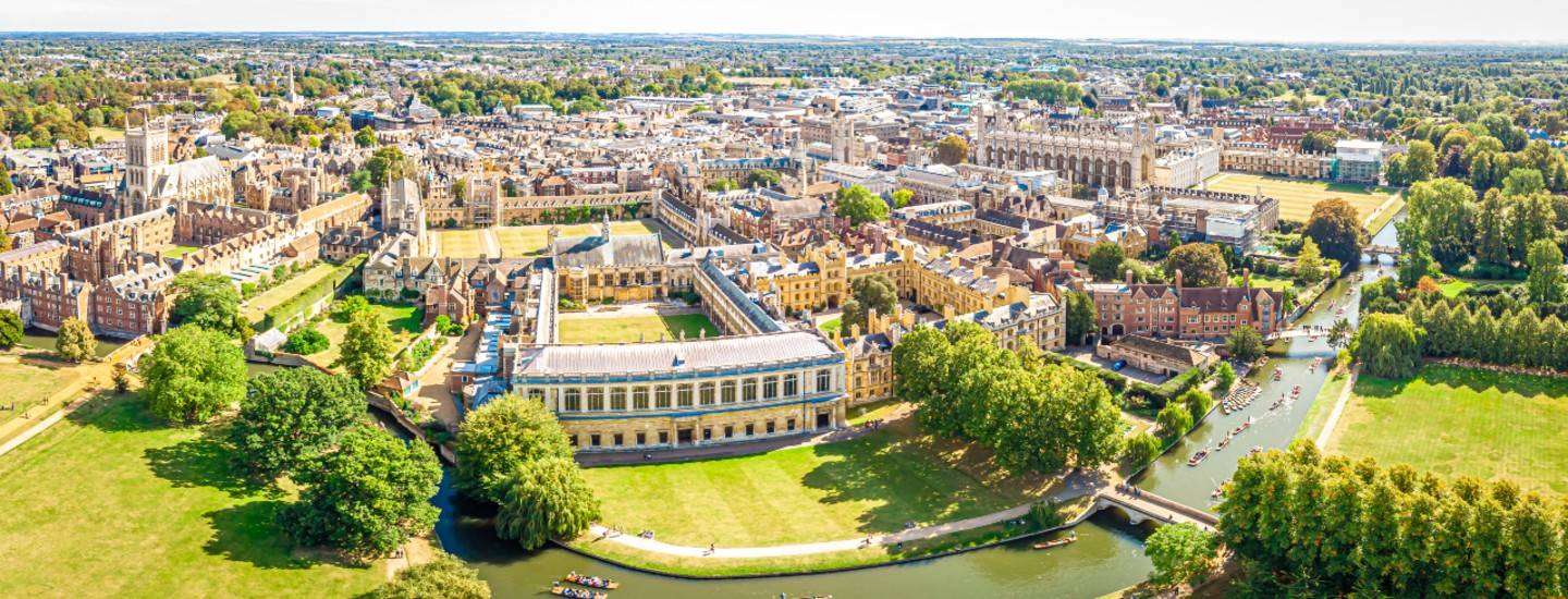 cambridge aerial view