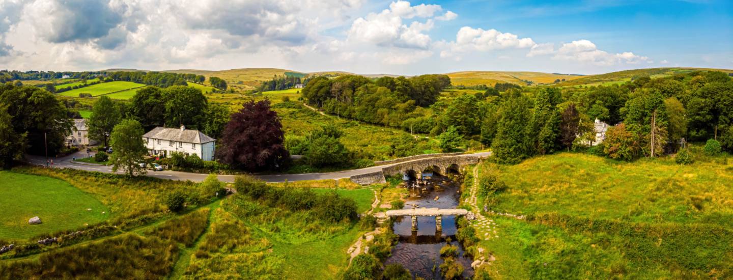 devon postbridge clapper bridge dartmoor