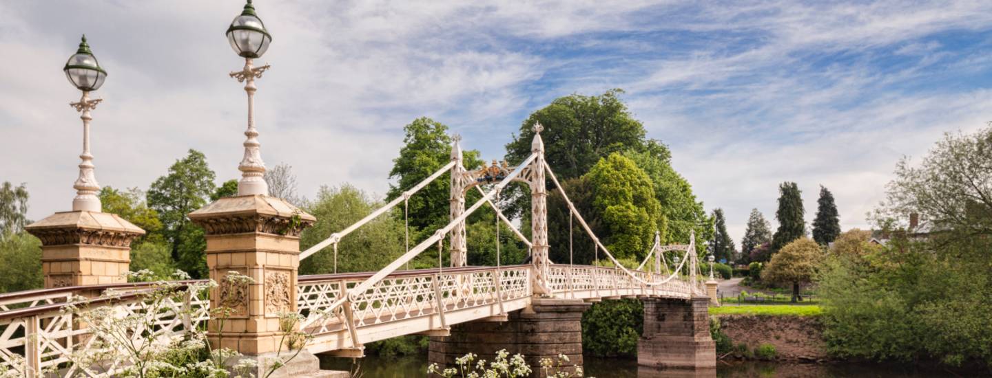 herefordshire victoria bridge ryver wye