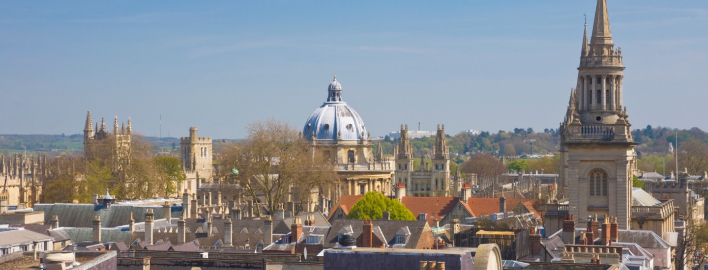 oxfordshire oxford roof tops