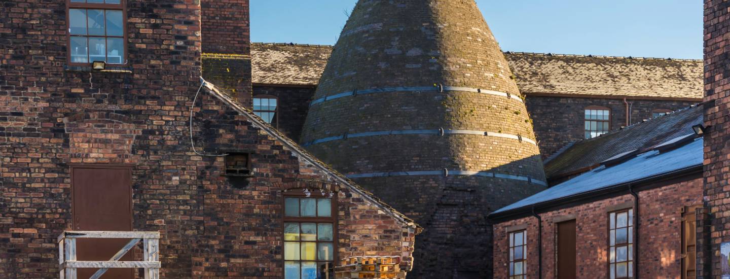 staffordshrie stoke on trent pottery buildings