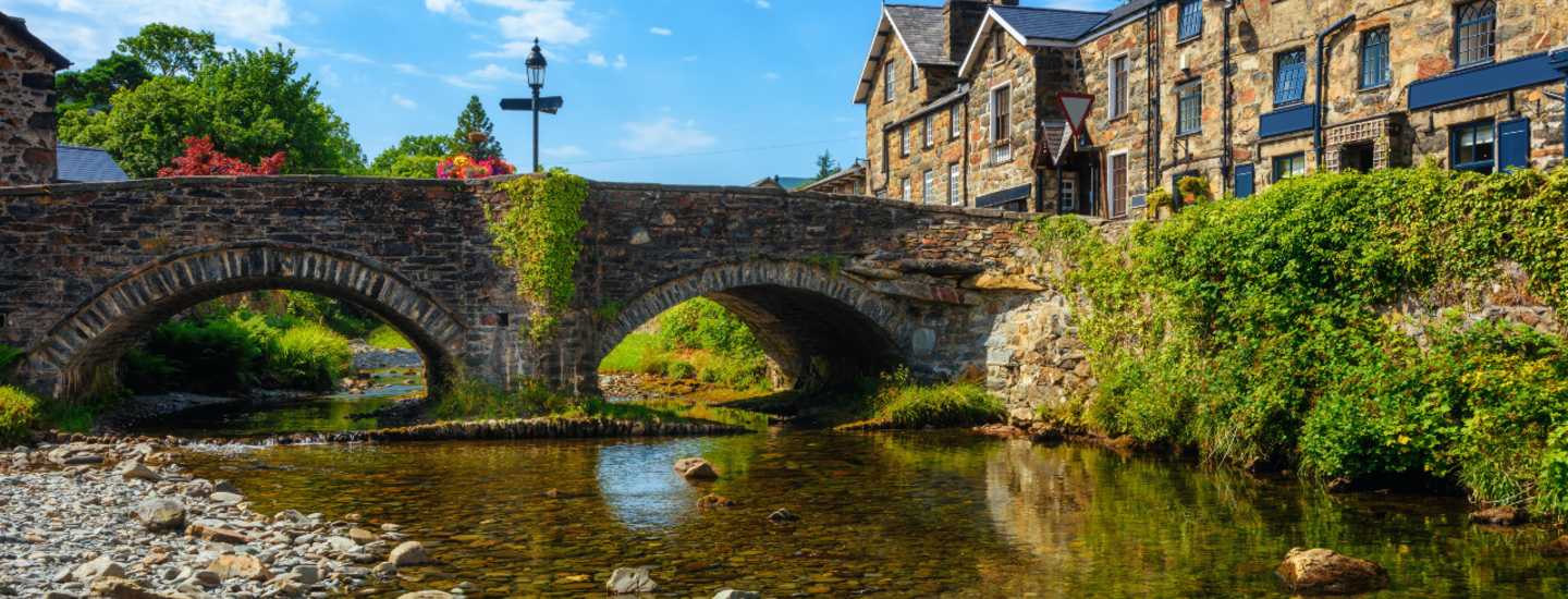 wales beddgelert village