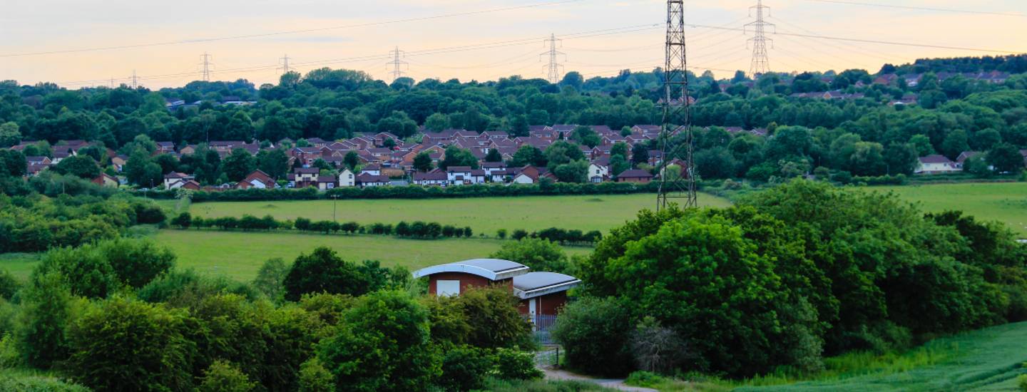 warrington view from hill